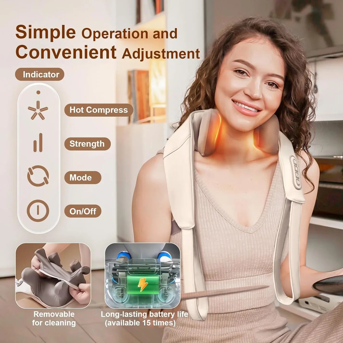 PostureFlex™ Nackenmassagegerät 2x